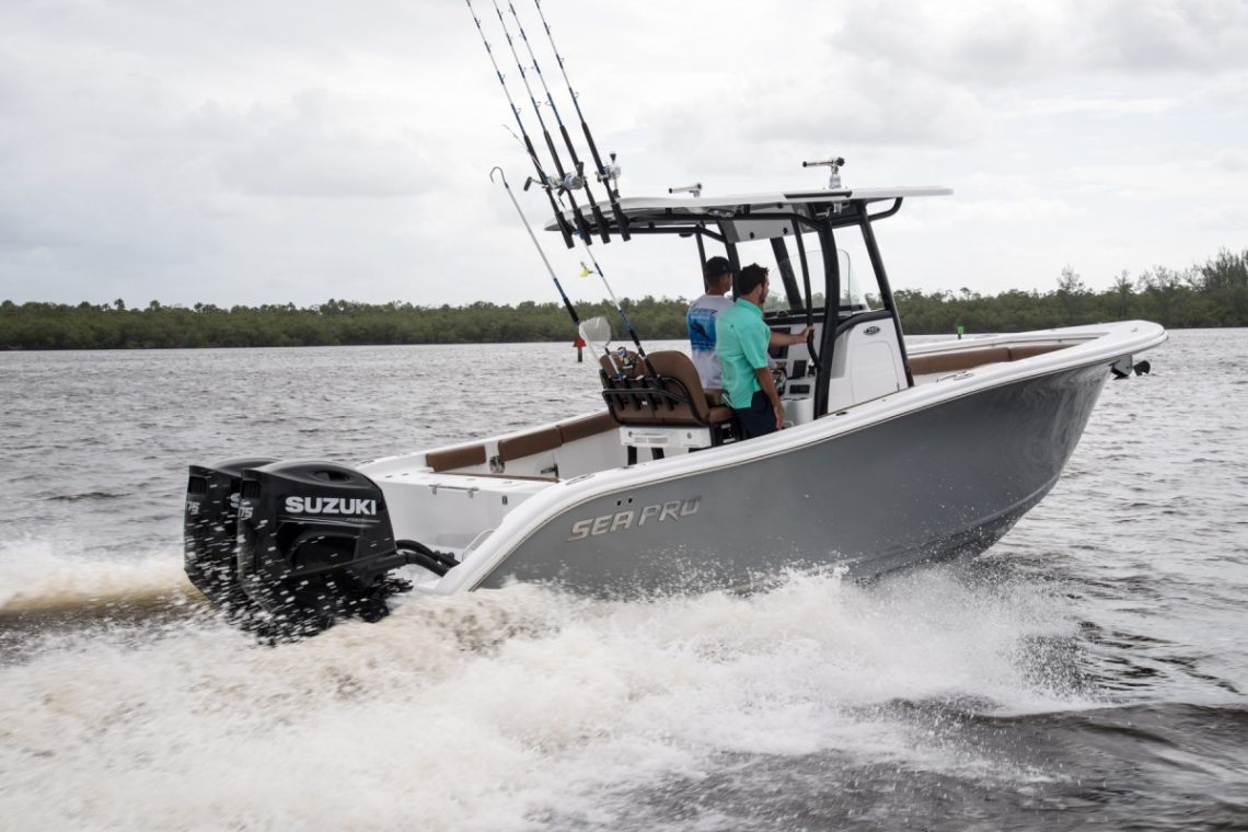 Sea-Pro-259-Deep-V-center-console